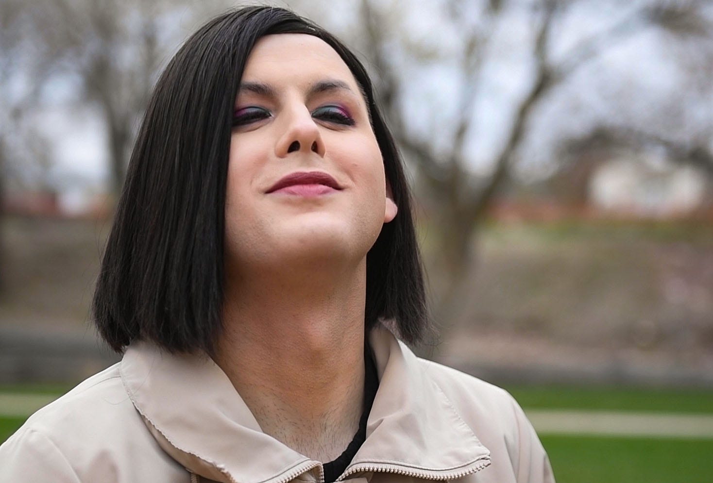While at first she felt some apprehension about her ability to "pass," or blend in with cisgender people in public, it didn't take long for Morgan Metzinger to find her confidence.