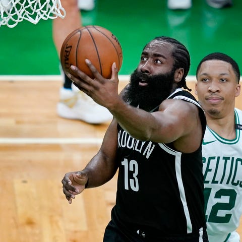 James Harden had 23 points and 18 assists in the N