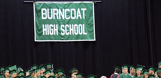 Burncoat High School 2019 graduation at the DCU Center