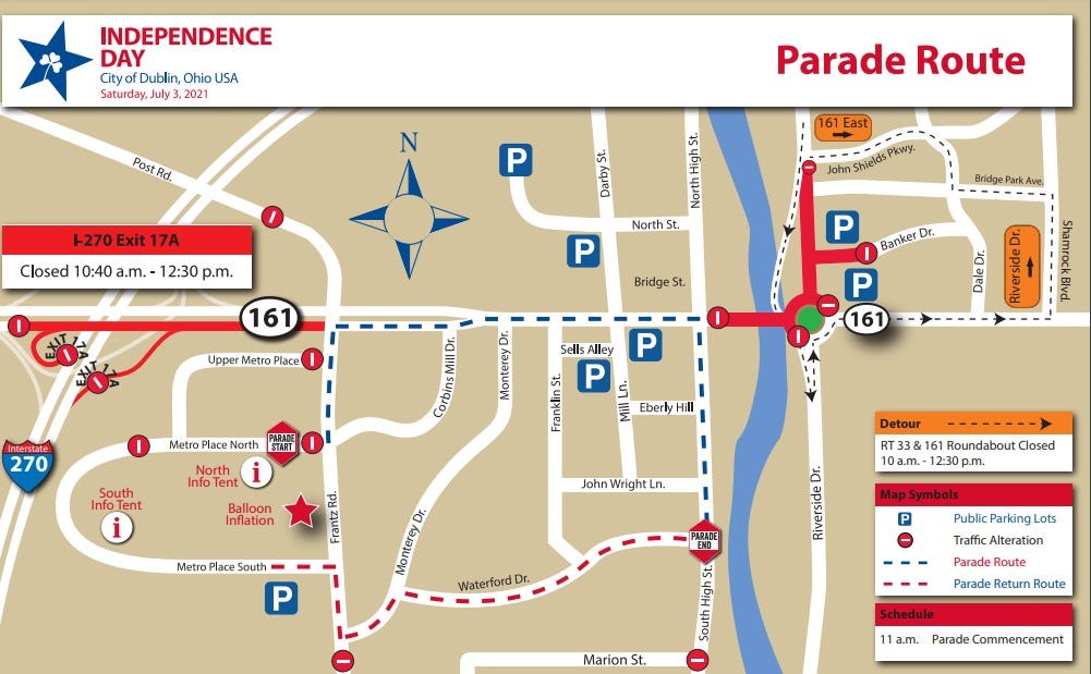 Fireworks, concert, parade back on the schedule for Dublin's