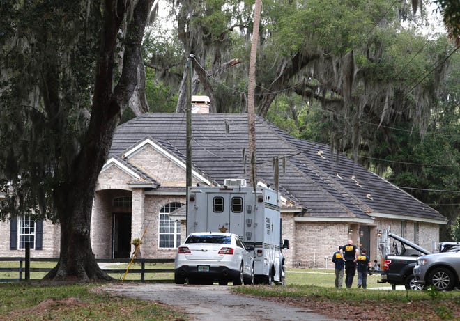 Volusia County Sheriff’s Office Major Case Unit was on scene at 1050 Osteen Enterprise Road in Deltona where a deputy-involved shooting Tuesday night left a 14-year-old girl with multiple gunshot wounds. The girl and a 12-year-old boy ran from a nearby juvenile group home and broke into the unoccupied residence arming themselves with firearms found in the home, Sheriff Mike Chitwood said.