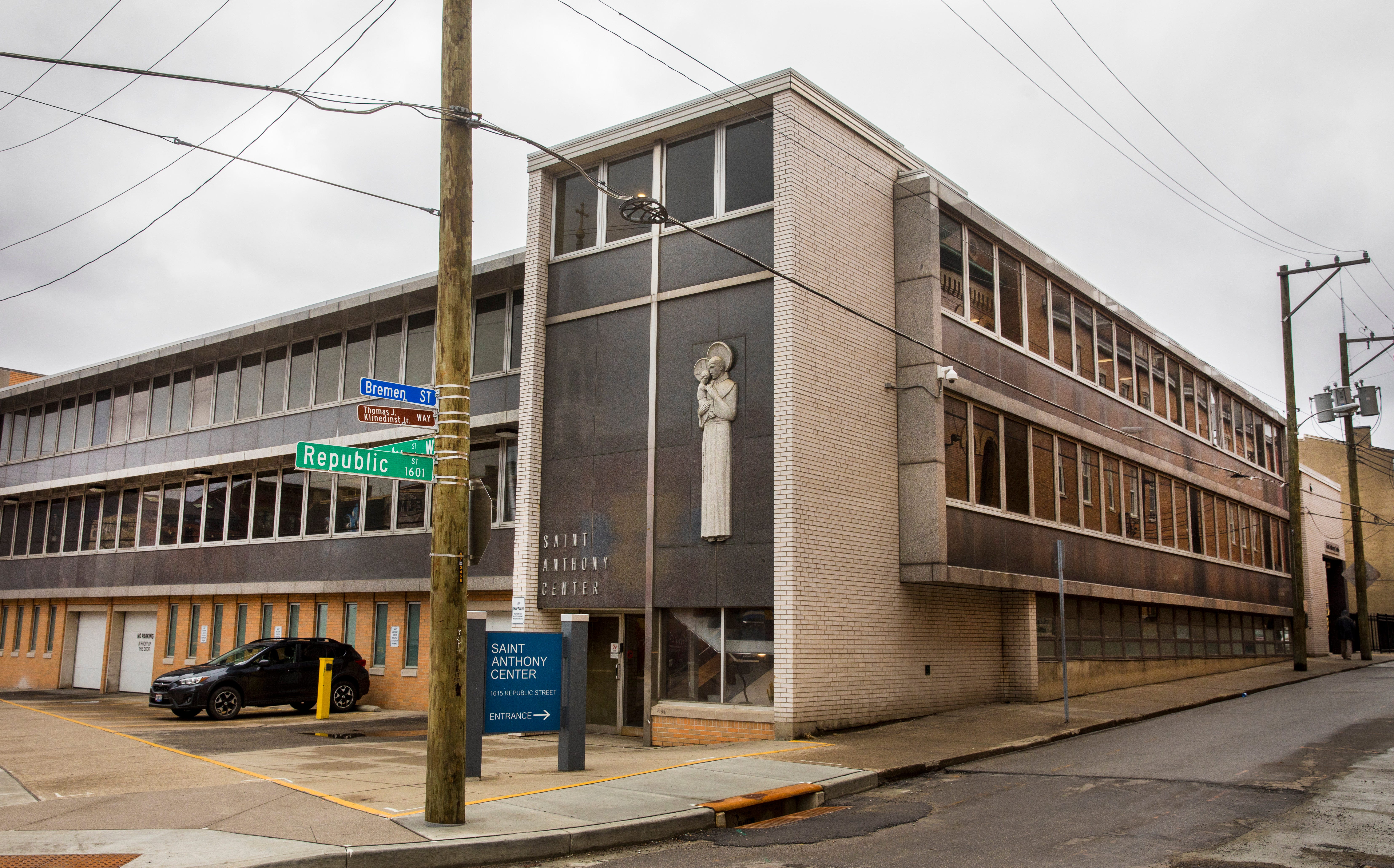 It's not an eye-catching building, but within St. Anthony Center in Over-the-Rhine are multiple services for homeless and indigent people. The center is an example of a collaboration of services joining under one roof to feed, clothe and serve basic needs to those who otherwise go without.