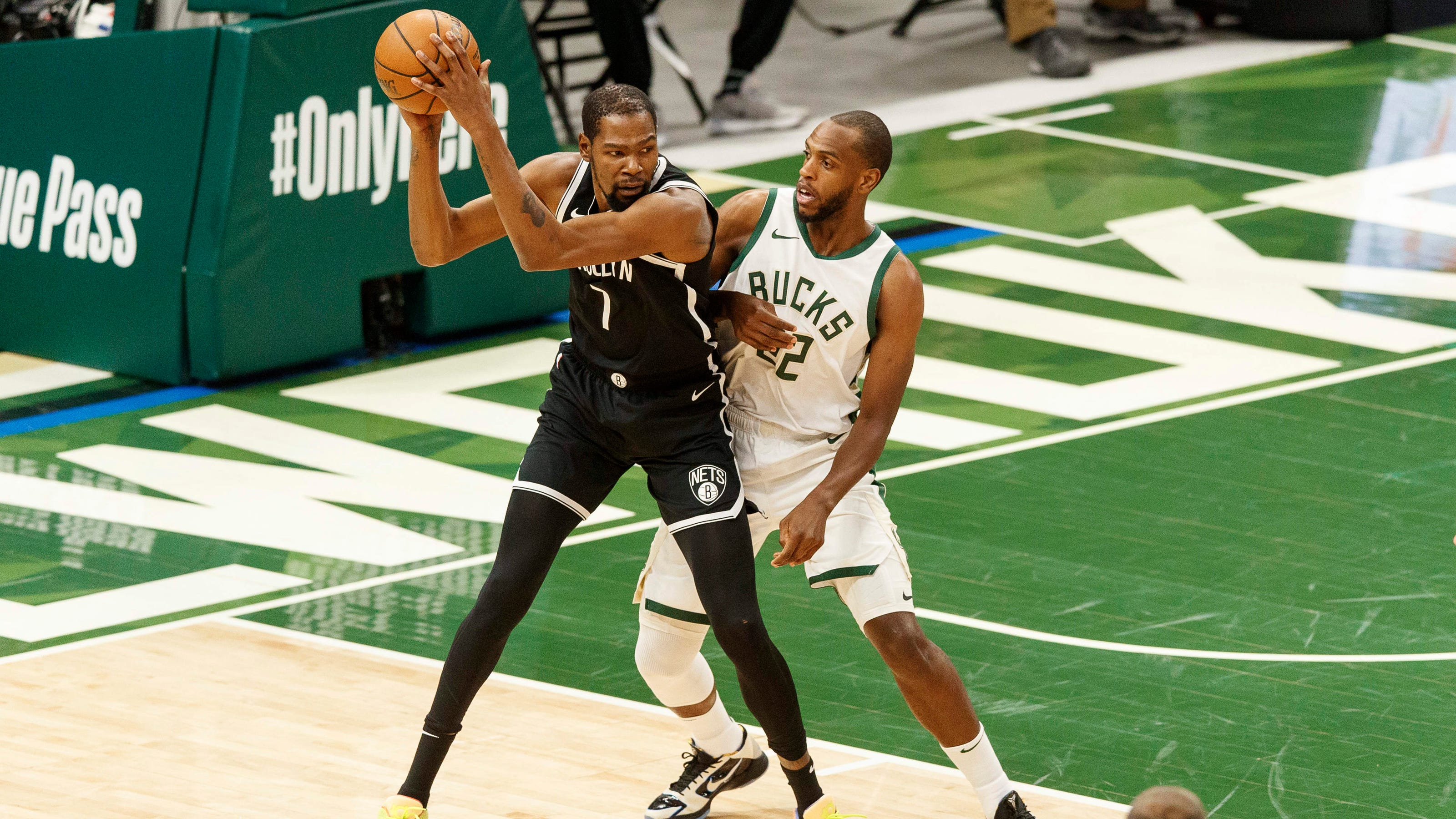 How will the Milwaukee Bucks defend Brooklyn Nets star Kevin Durant? 