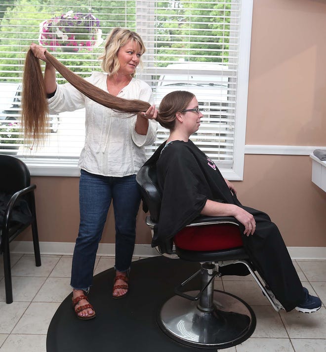 Donation for children's wig organization nine years in the making Donation for children's wig organization nine years in the making