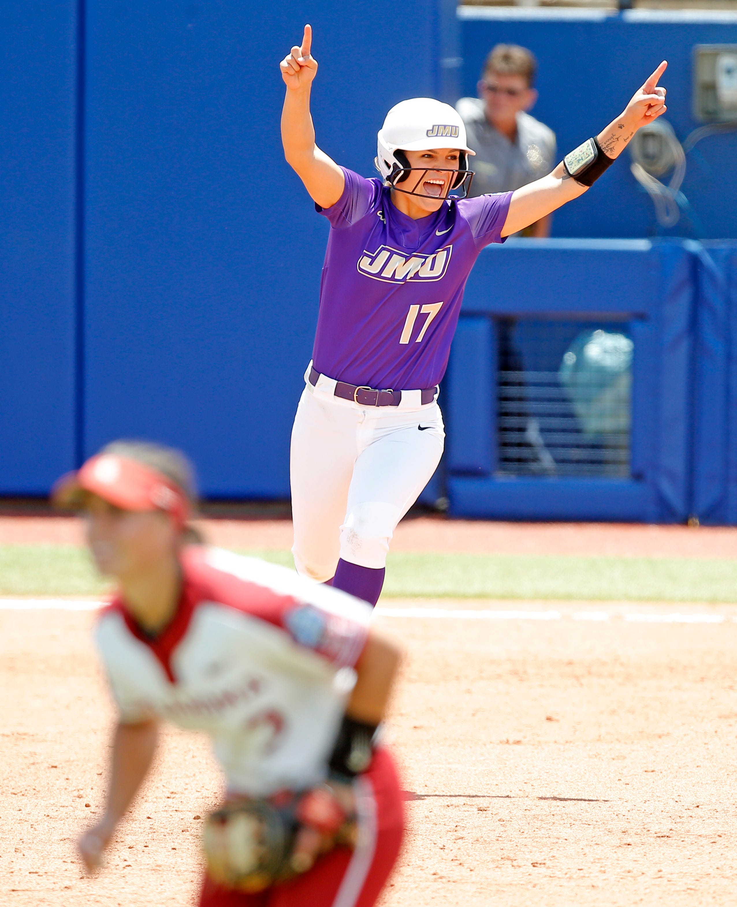 JMU Softball's upset of OU creates chaos in WCWS bracket