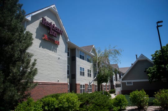 The Residence Inn Marriott, shown here in Fort Collins, Colorado on Thursday June 3, 2021, is one of two hotels a developer is looking to convert into apartments.