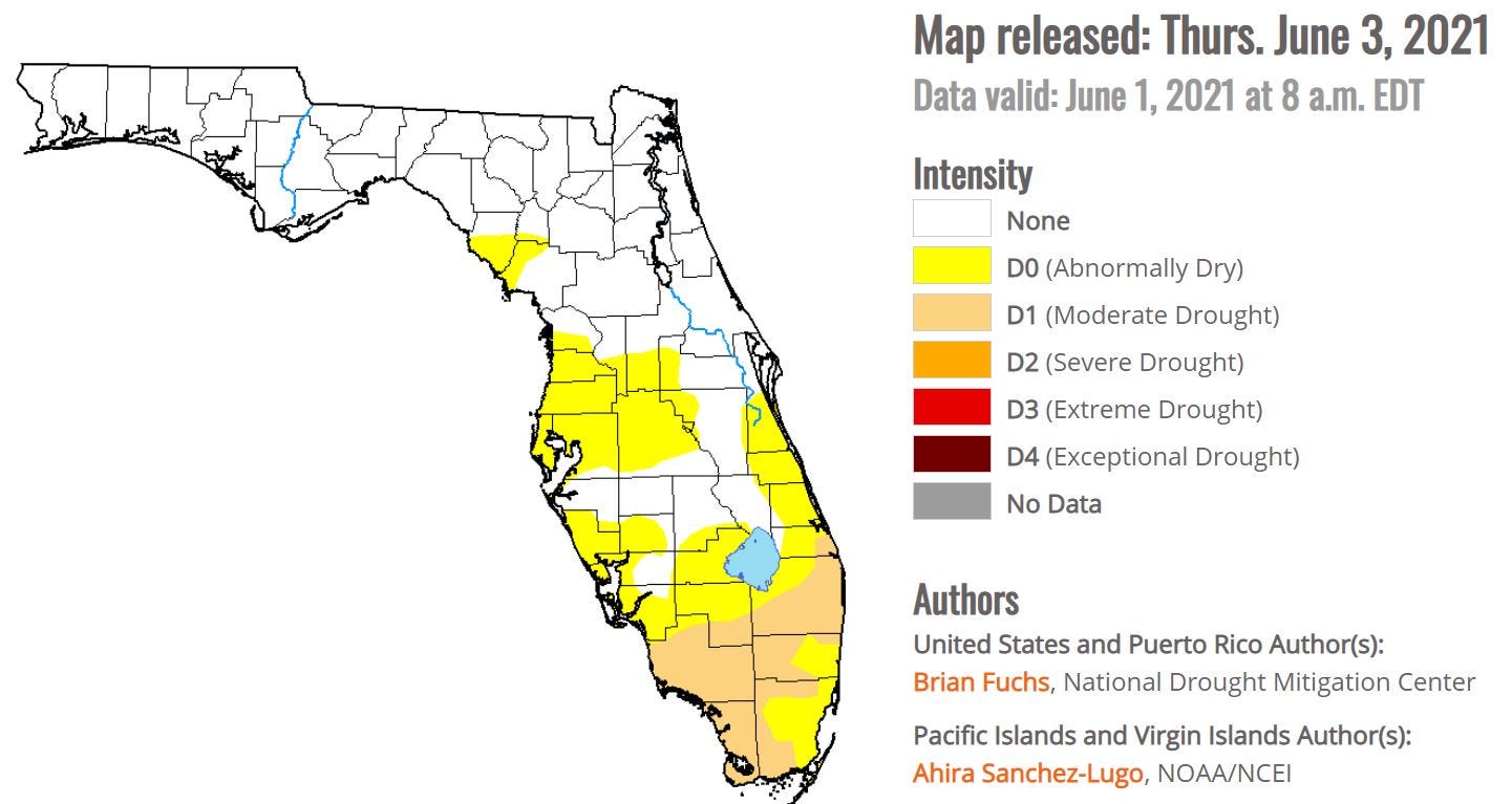 Fort Myers weather Rainy season starts with record rains; Naples dry