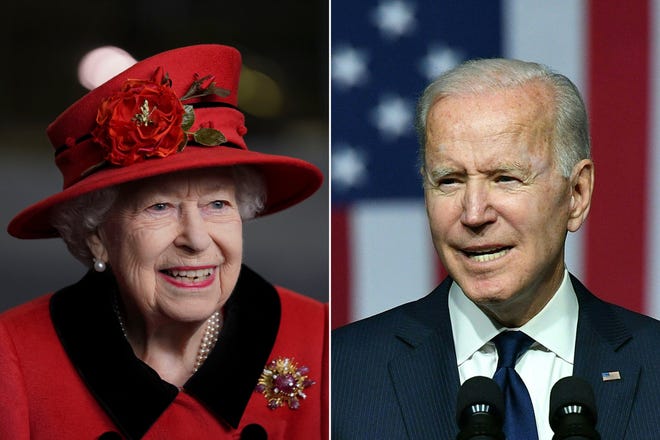 Queen Elizabeth II and President Joe Biden will meet at Windsor Castle on the final day of the June 11-13 visit to the U.K. for the Group of Seven leaders' summit.