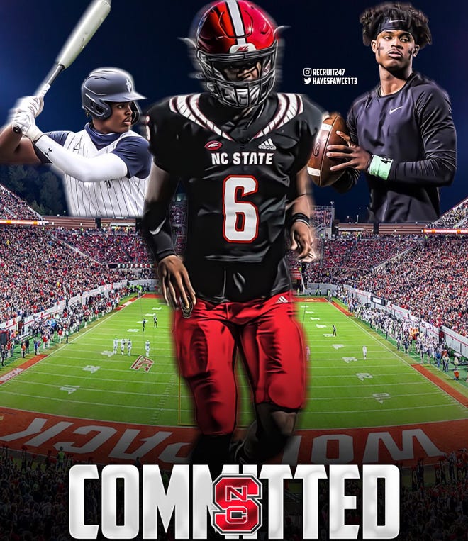 Four Star 2022 Quarterback Recruit M J Morris Commits To N C State Football 2022 Nc State Football Schedule