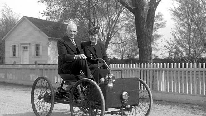 Henry Ford's first four-wheel vehicle, the Quadricycle, changed lives