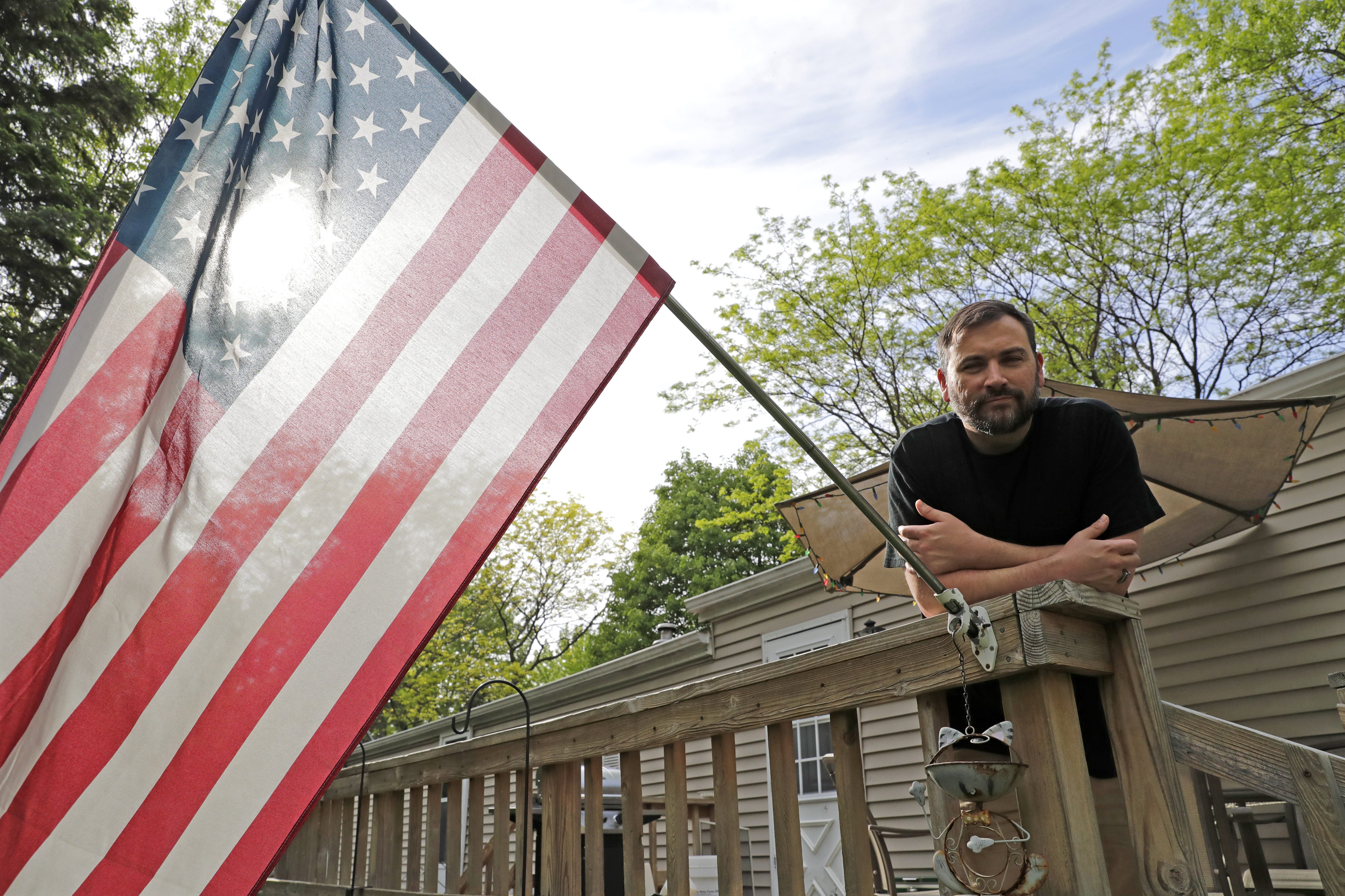 Chuck Andrews lives with a roommate in a rented trailer home in Menasha. The 35-year-old has been looking for more than two years for an affordable apartment in hopes of spending more time with his 2-year-old daughter, but credit problems and a modest income have made the search difficult.