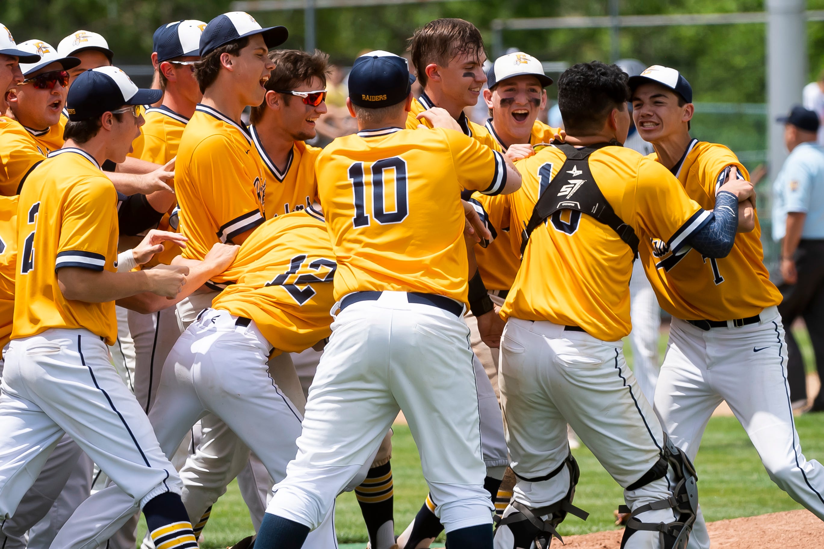 PIAA baseball championships Schedule, results from each round