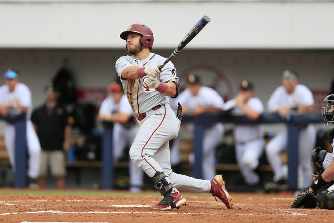 FSU catcher Mat Nelson led the nation with 23 homers last season.