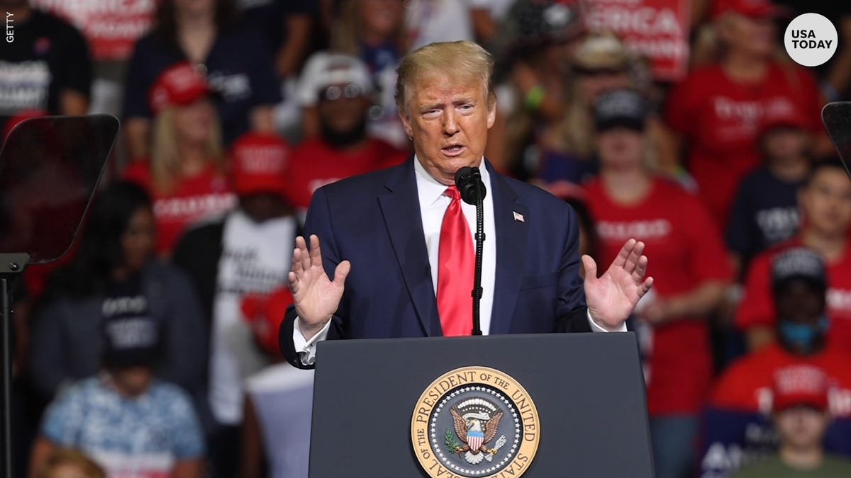 Facebook has suspended former President Donald Trump for two years. His accounts were frozen after he praised supporters who stormed the U.S. Capitol.