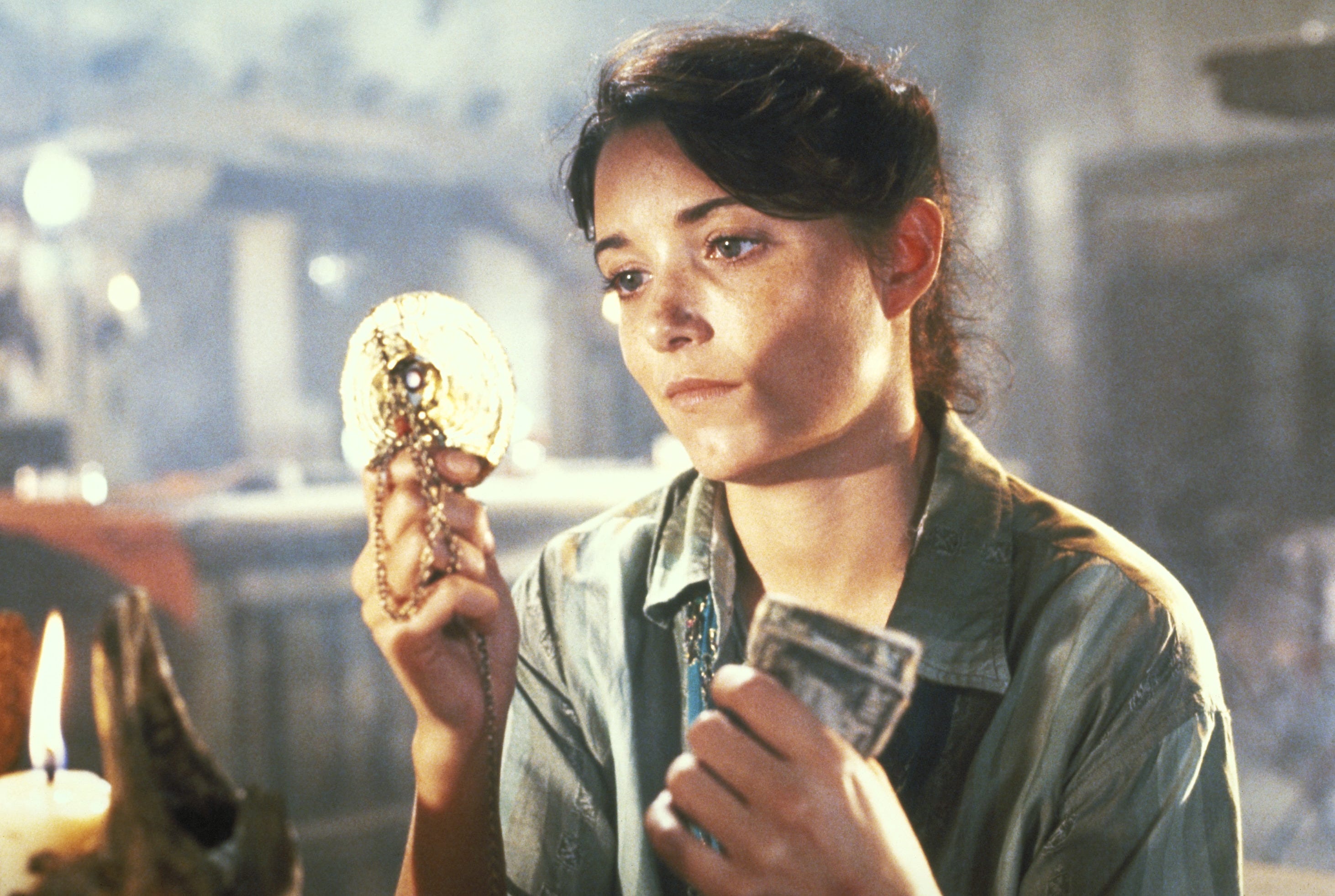 Karen Allen loved Marion's introductory scene in "Raiders" as the hard-drinking owner of a Nepalese bar.