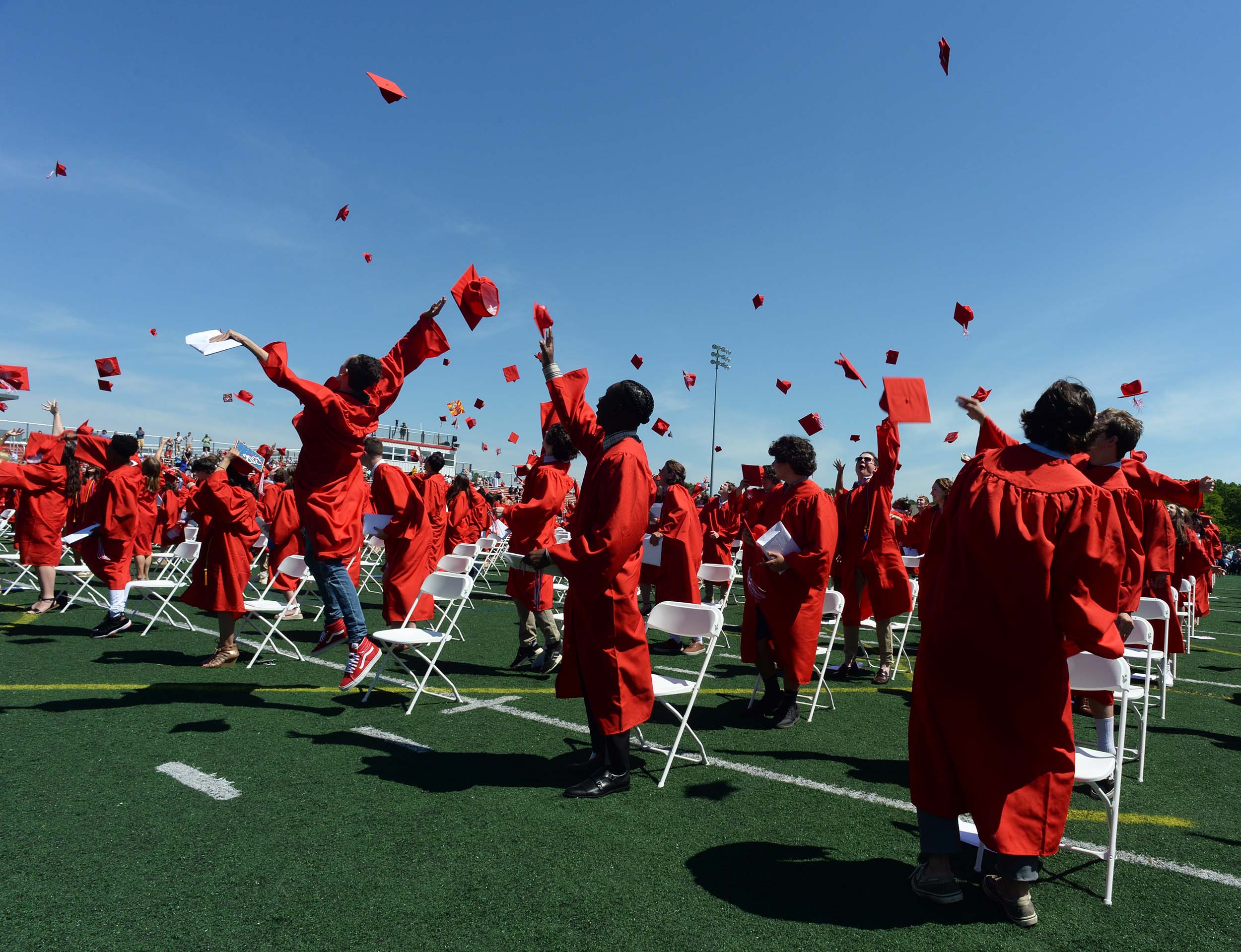 BridgewaterRaynham Regional High School holds 2021 graduation