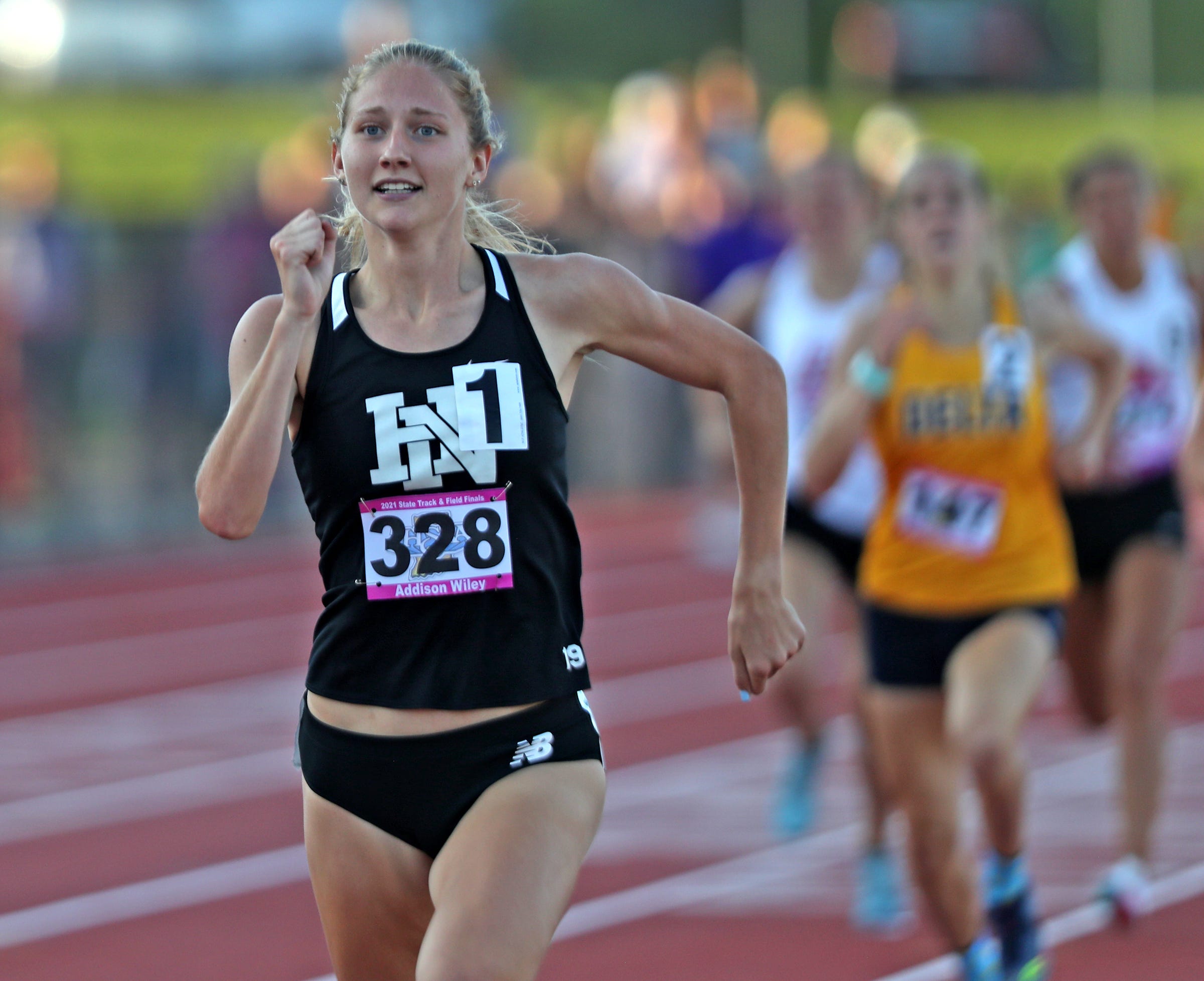 IHSAA girls track Addy Wiley is first to win 800/1,600 double Flipboard