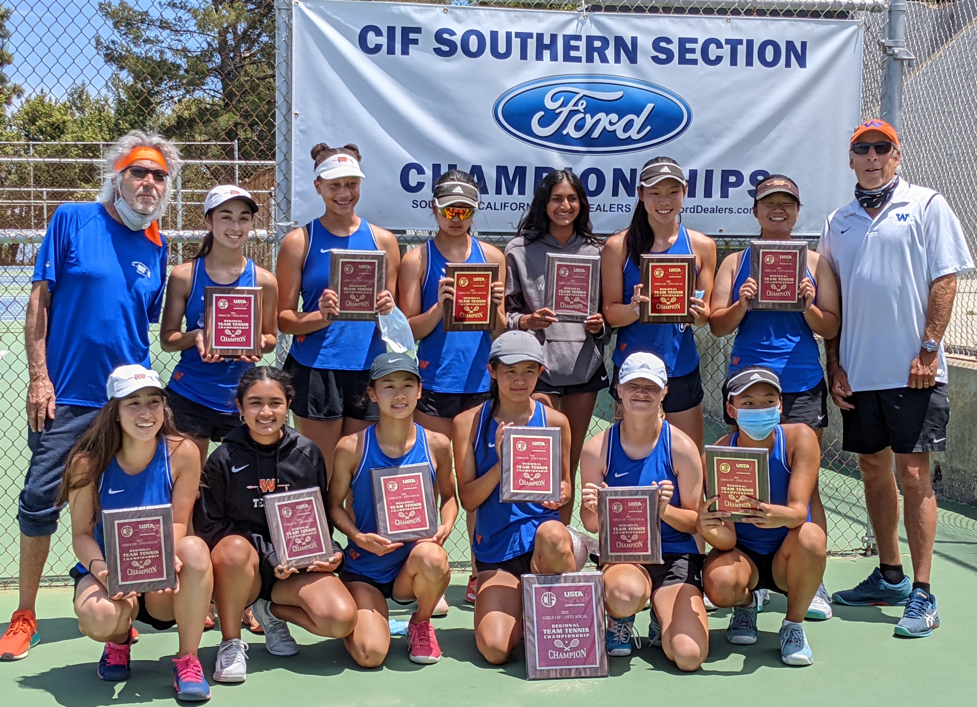 Westlake High Girls Tennis Team Wins Socal Regional Championship Westlake High Girls Tennis Team Wins Socal Regional Championship