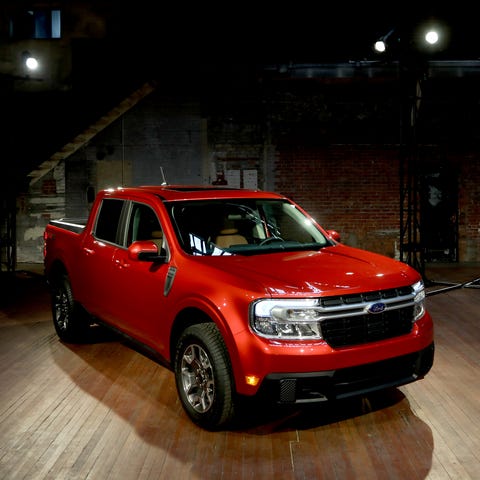 The 2022 Ford Maverick Lariat FX4 (EcoBoost engine