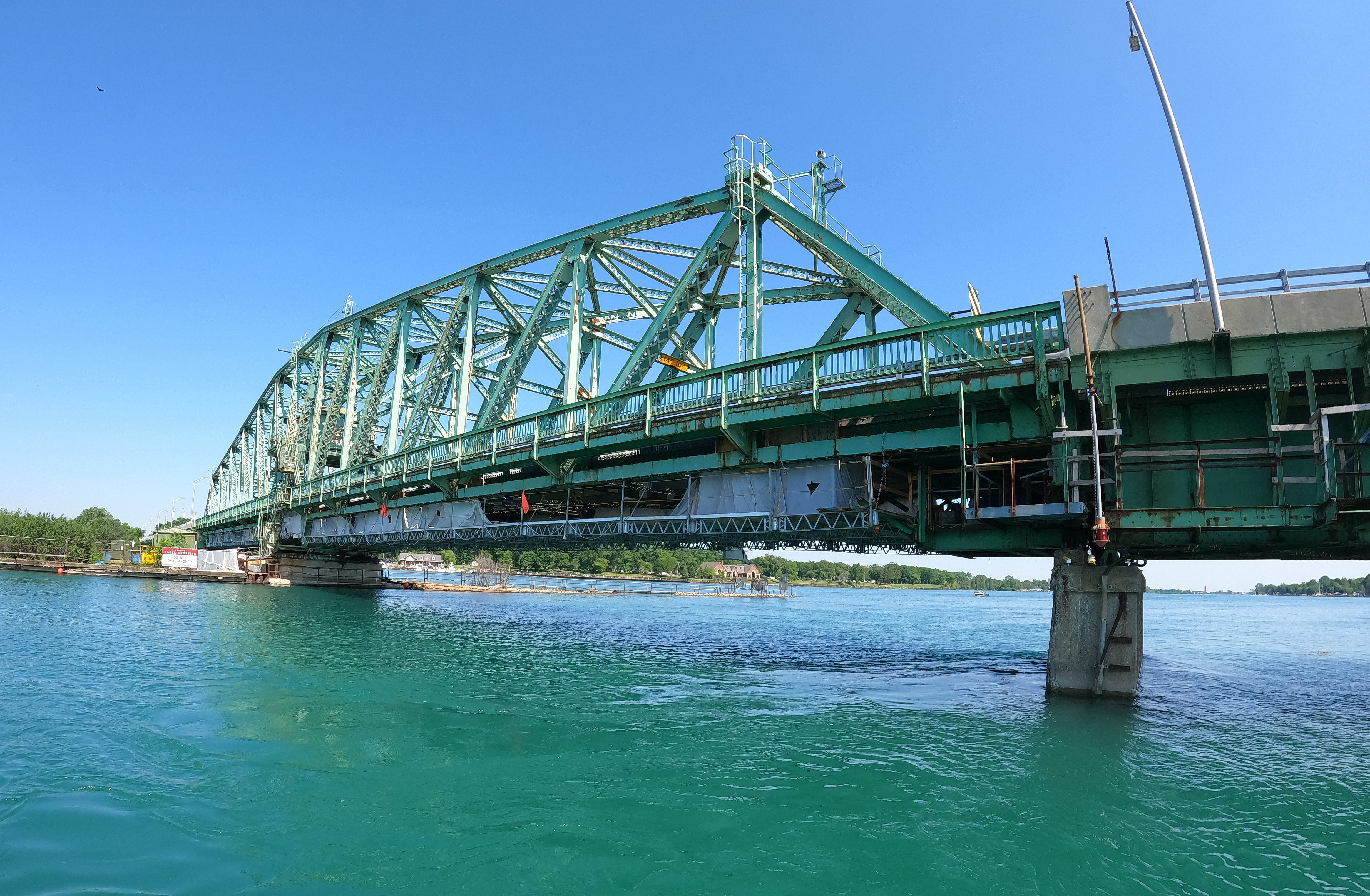 Jembatan Grosse Ile akan ditutup untuk pemeriksaan