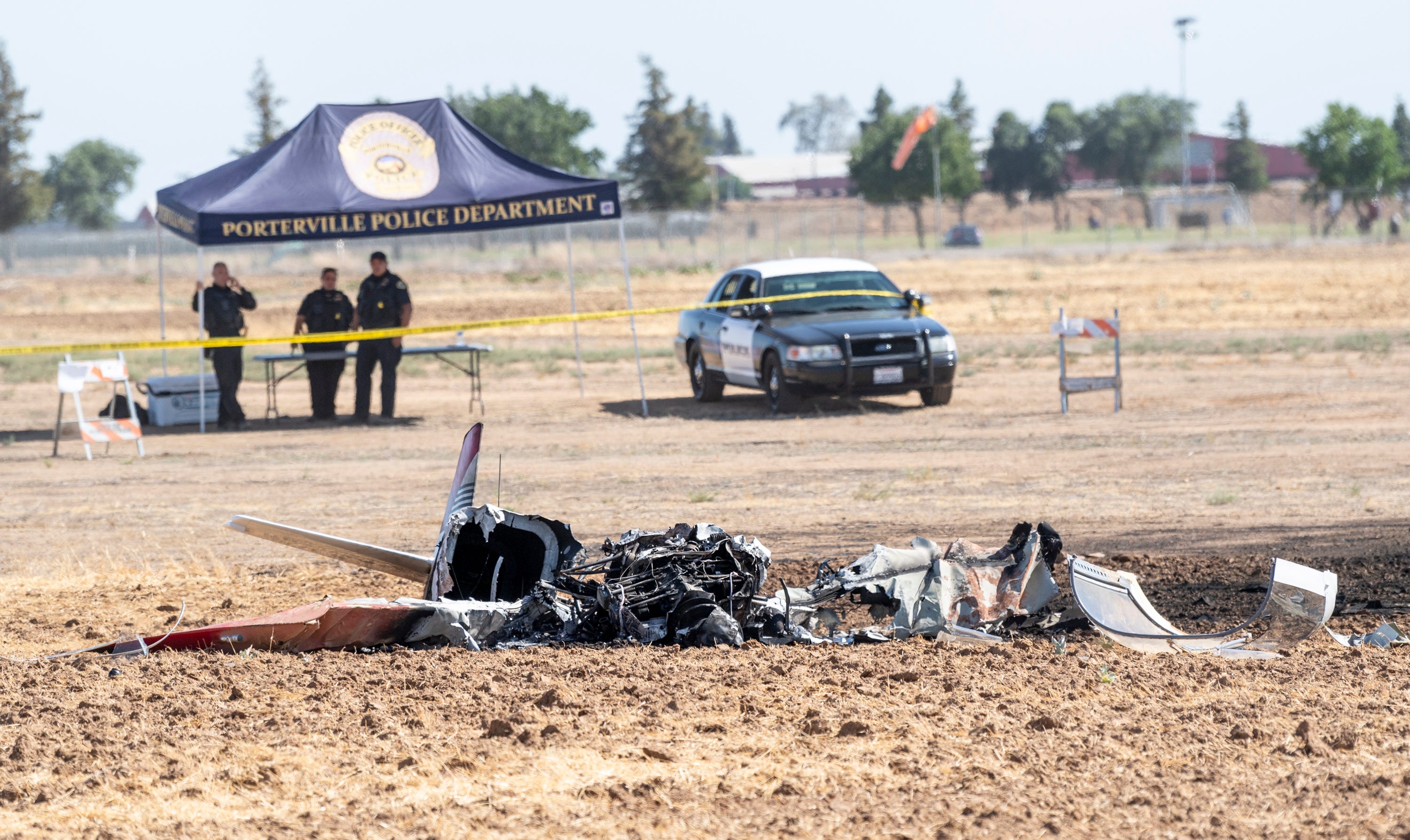 Porterville plane crash victim ID'd as Cal Guard Lt.