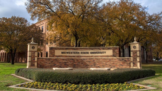 The Midwestern State University campus in Wichita Falls.