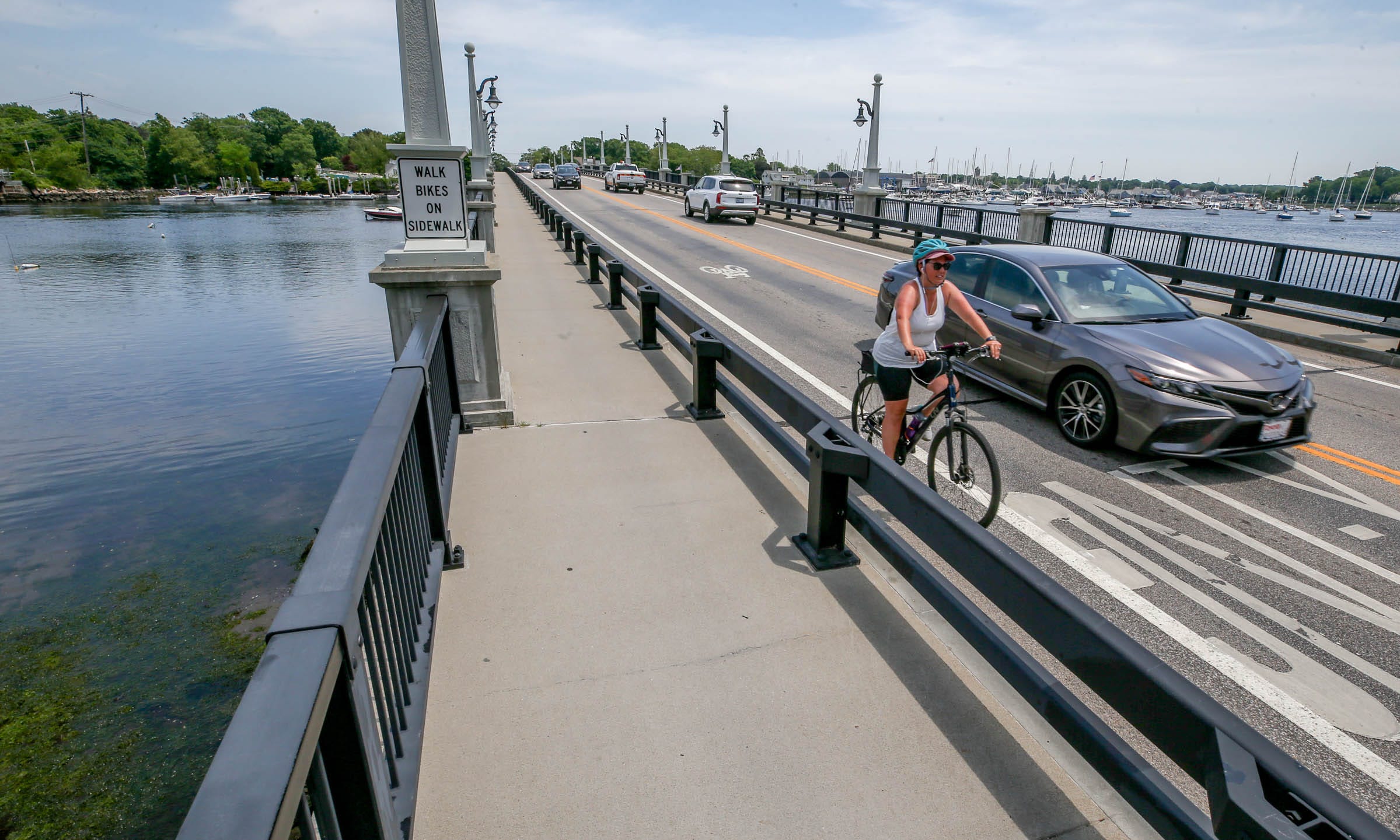 East Bay Bike Path detour unsafe, 2 million temporary fix planned