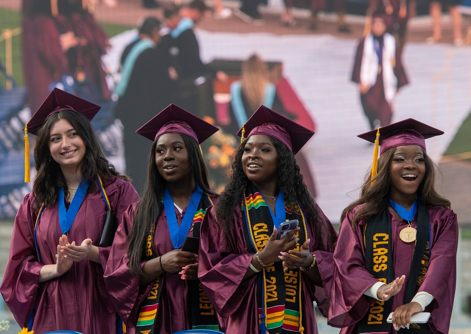 Doherty Memorial High School graduation at Polar Park in Worcester