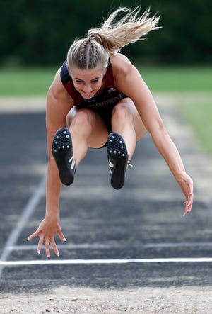 Fond du Lac's Sydney Arndt has the top times in the girls 100 and 300 hurdles and the top distance in the long jump in the first installment of the Fox Valley track and field honor roll.