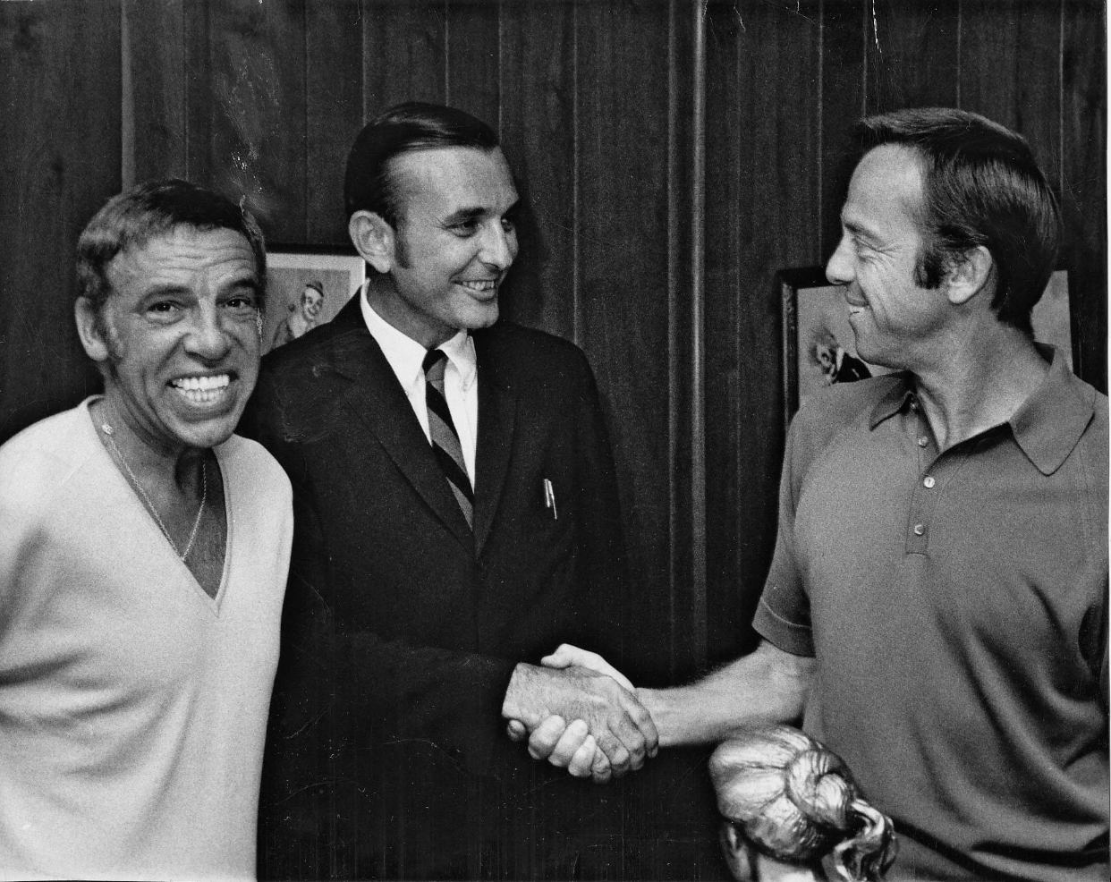 Famous drummer Buddy Rich, Today's Buddy Baker and astronaut Alan Shepard