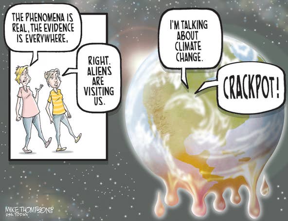Climate change cartoons rom the USA TODAY Network Climate change cartoons rom the USA TODAY Network