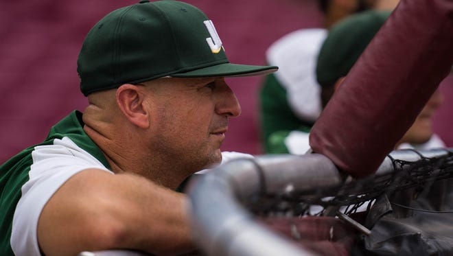 JU baseball coach Chris Hayes has a revamped roster this season, with 21 first-year players.