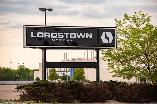 Lordstown Motors Corp. headquarters in Lordstown, Ohio, on May 15, 2021.
