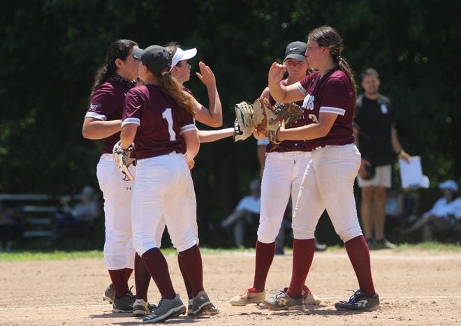 Albertus Magnus defeated Rye Neck, 4-1, in the Section 1 Class B quarterfinals on Wednesday, June 9, 2021.