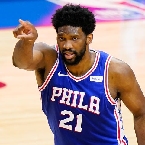 Joel Embiid scored a playoff career-high 40 points