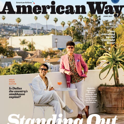 The latest issue of American Airlines' inflight ma