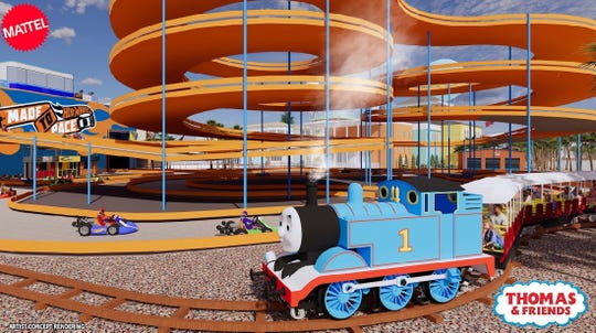 أعلن منتجع Crystal Lagoons Island أنه سينضم إلى متنزه Mattel الترفيهي مع ألعاب Thomas and Friends و Hot Wheels.