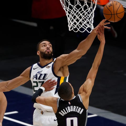 Rudy Gobert is the fourth player in NBA history to