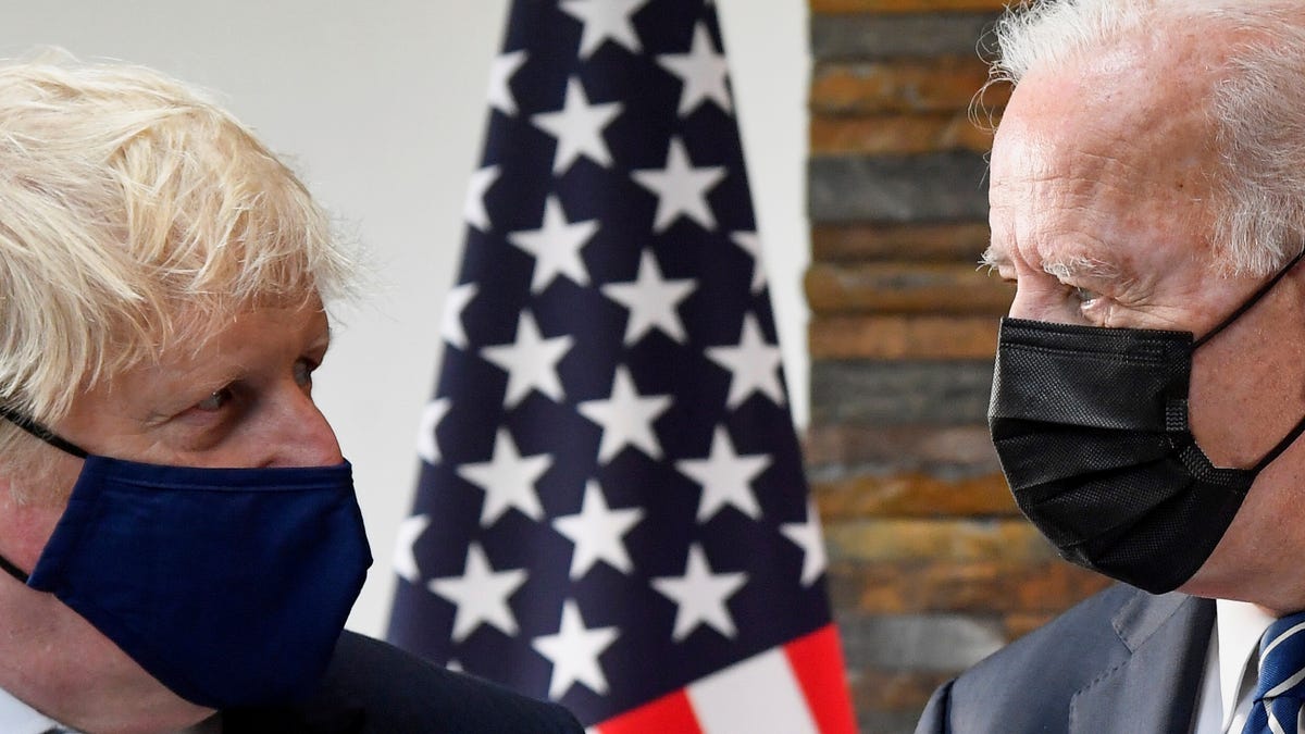President Joe Biden and British Prime Minister Boris Johnson have a lot to talk about before the G-7 summit in Cornwall, Britain.