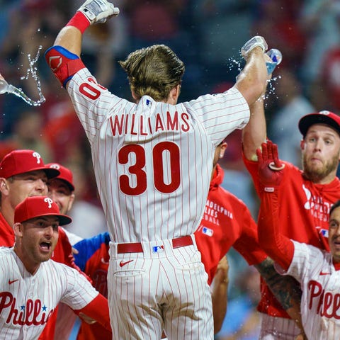 The Phillies welcome rookie Luke Williams after he