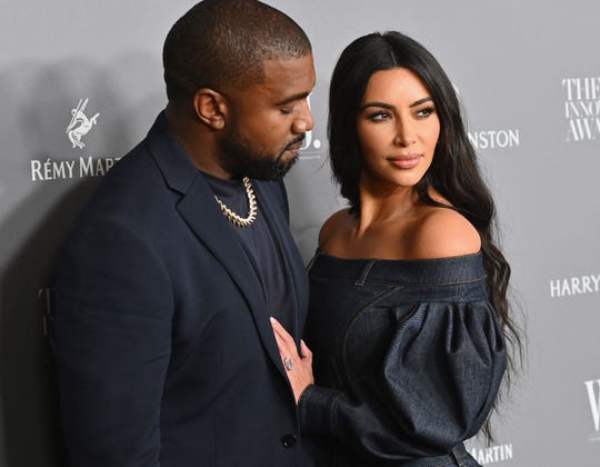 Kim Kardashian West, snapped with Kanye West in 2019, filed for divorce from the rapper in February 2021.