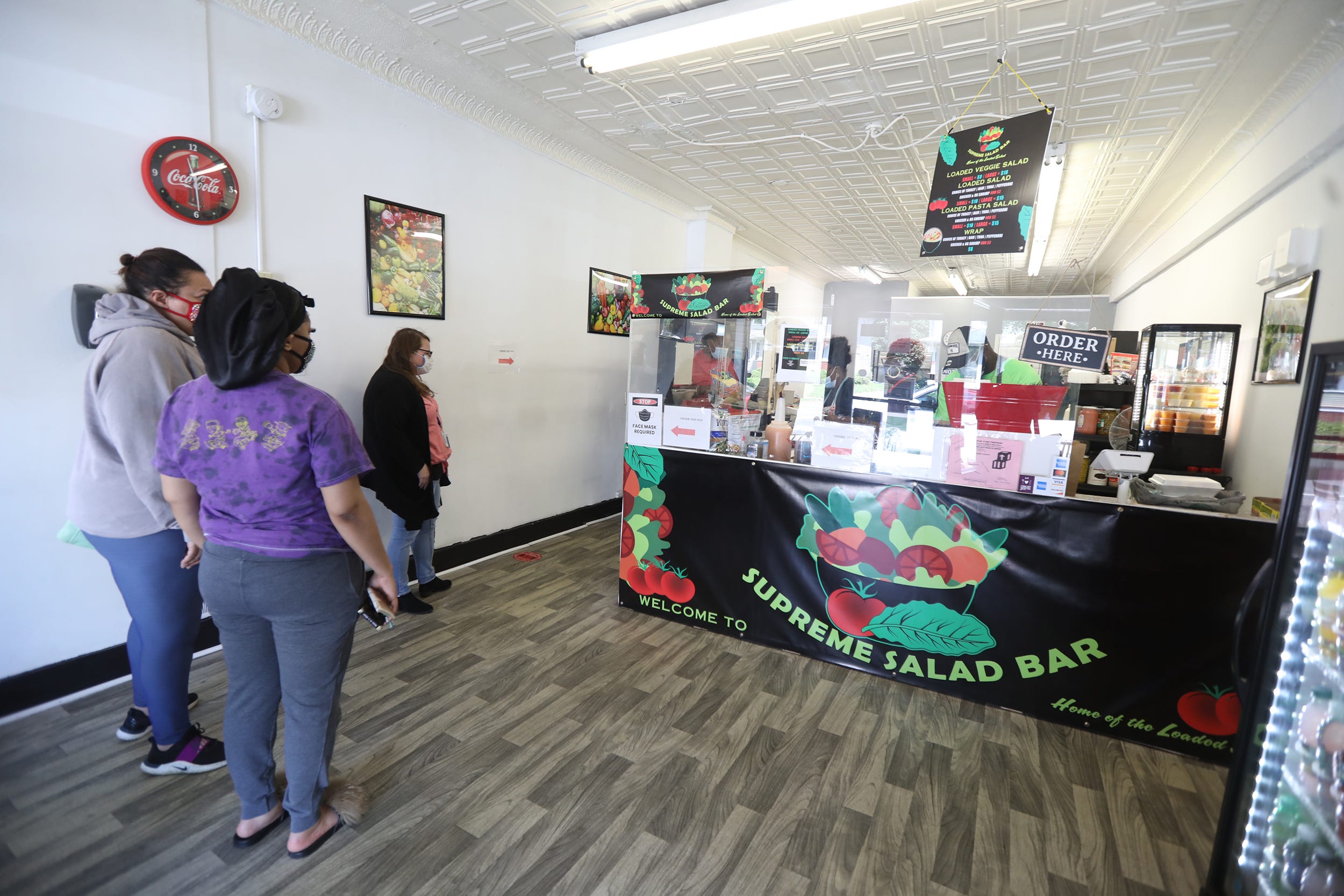 Blackowned restaurant Supreme Salad Bar Rochester NY open for business