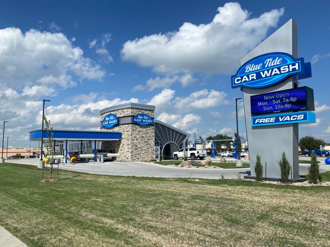 A Blue Tide car wash tunnel location is coming to eastern Sioux Falls.