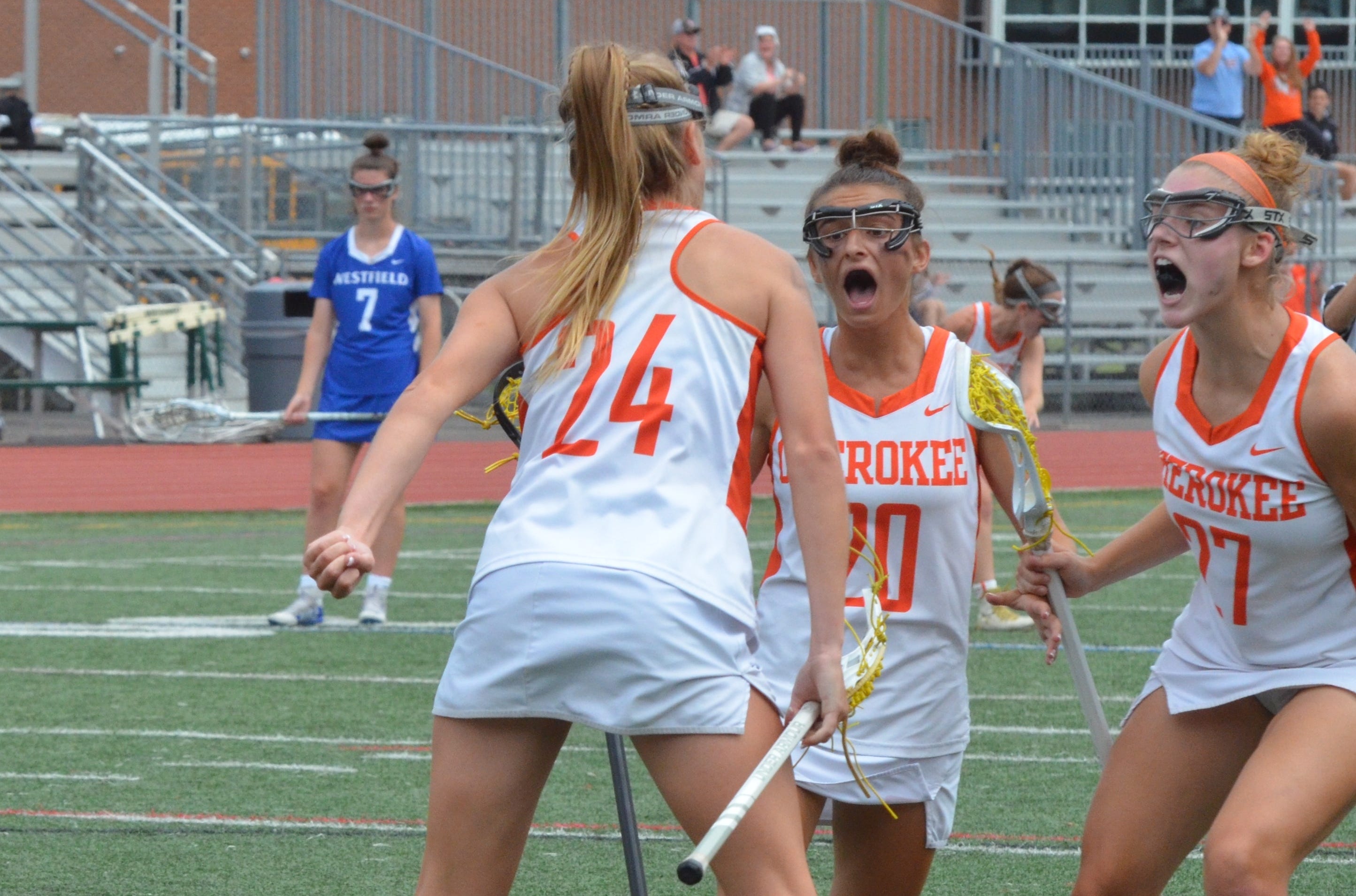 Cherokee girls lacrosse gets defensive in state title win