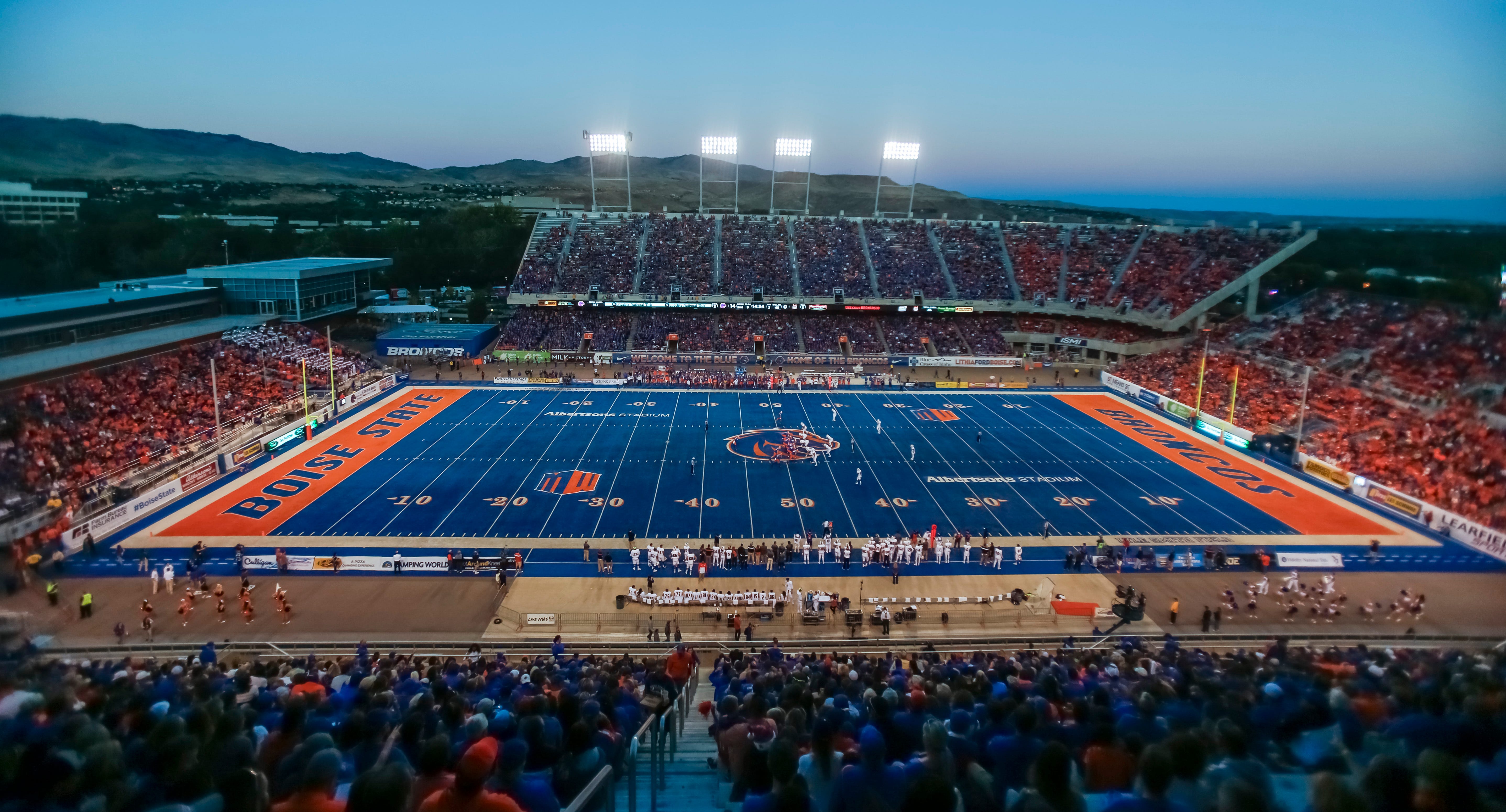Boise State's blue turf was a genius idea for the Broncos' brand