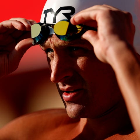 Ryan Lochte set the world record in the 200 IM a d