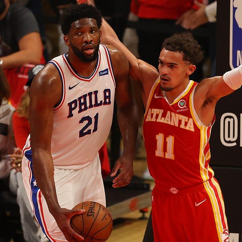 Joel Embiid and the Sixers took homecourt advantag