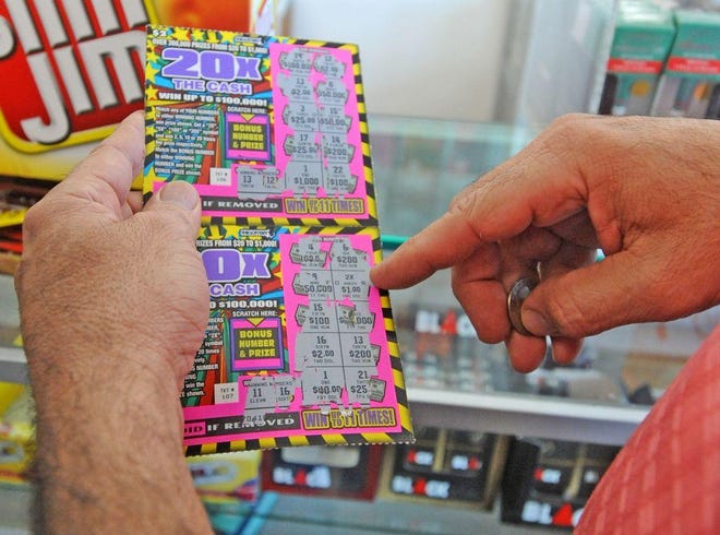 Massachusetts Lottery officials say they now estimate record profits of about $1.06 billion in the fiscal year that ends on June 30.