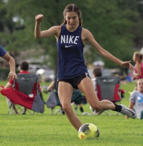 Morgan Cologgi Anchor For Pueblo West High School Girls Soccer Morgan Cologgi Anchor For Pueblo West High School Girls Soccer