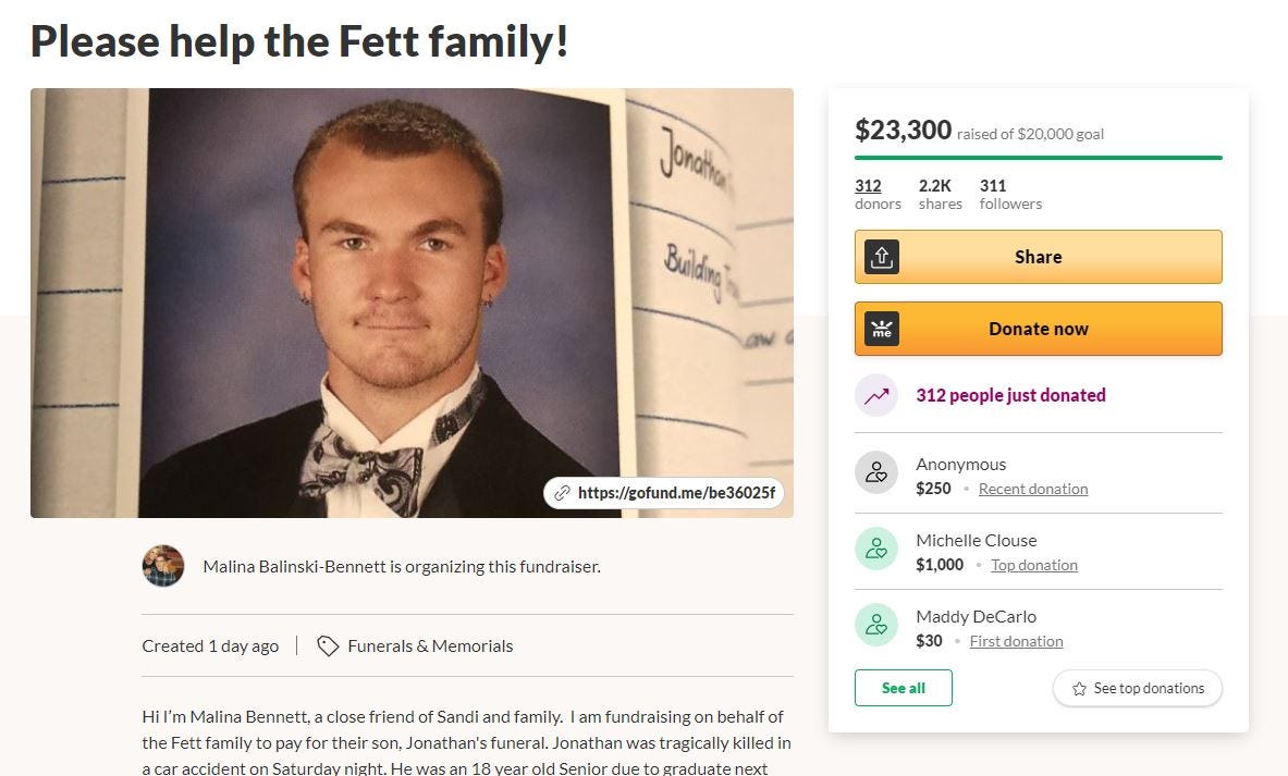 Wantage Nj Crash Gofundme For Man Killed In Crash Raises Over k